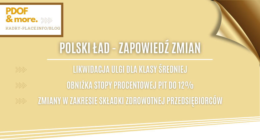 POLSKI ŁAD – CZAS NA ZMIANY