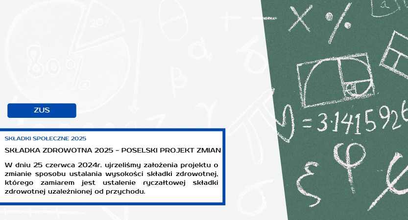 SKŁADKA ZDROWOTNA – POSELSKI PROJEKT ZMIANY USTAWY