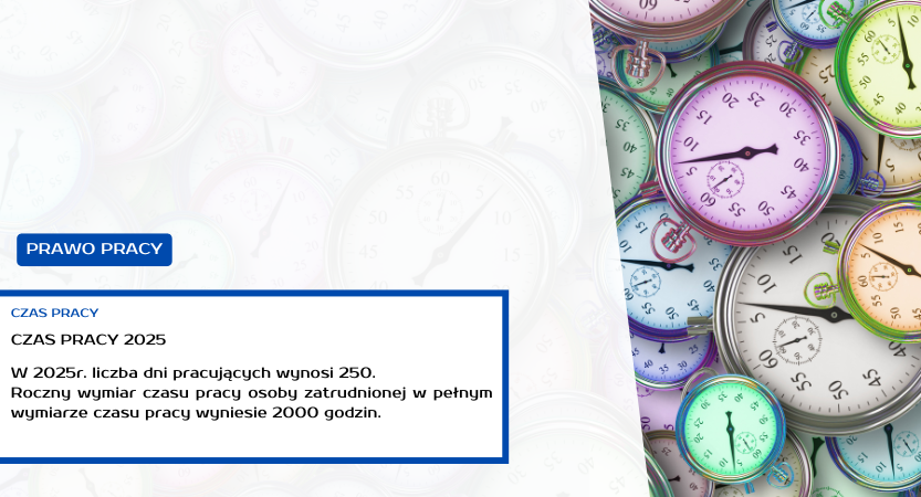 You are currently viewing CZAS PRACY NA ROK 2025