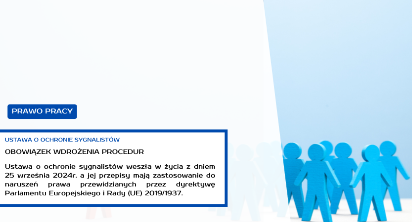 USTAWA O OCHRONIE SYGNALISTÓW 25.09.2024