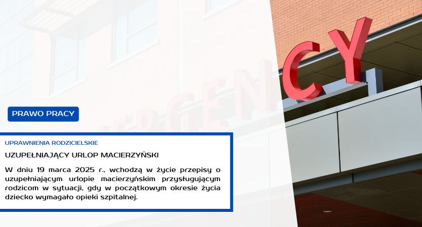 UZUPEŁNIAJĄCY URLOP MACIERZYŃSKI