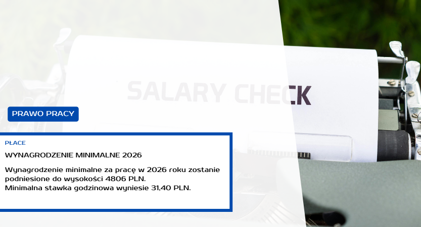 WYNAGRODZENIE MINIMALNE 2026
